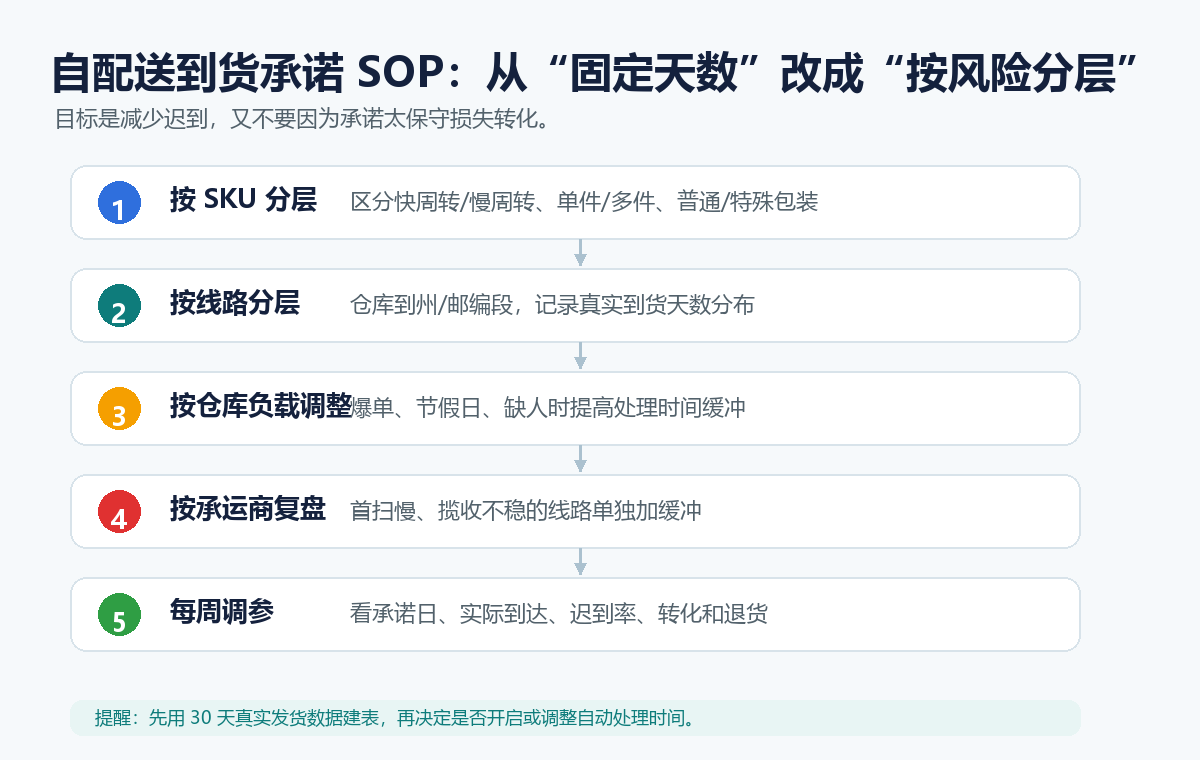 自配送 SOP