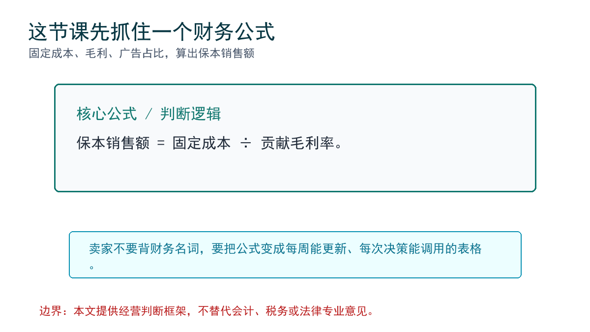 核心公式