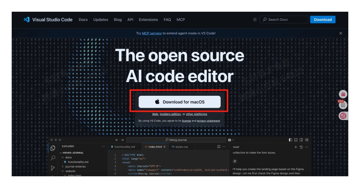 VS Code 下载入口