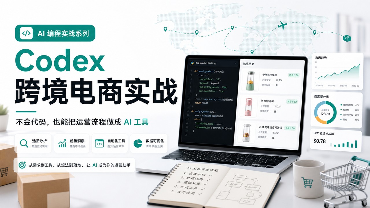 Codex 跨境电商实战封面